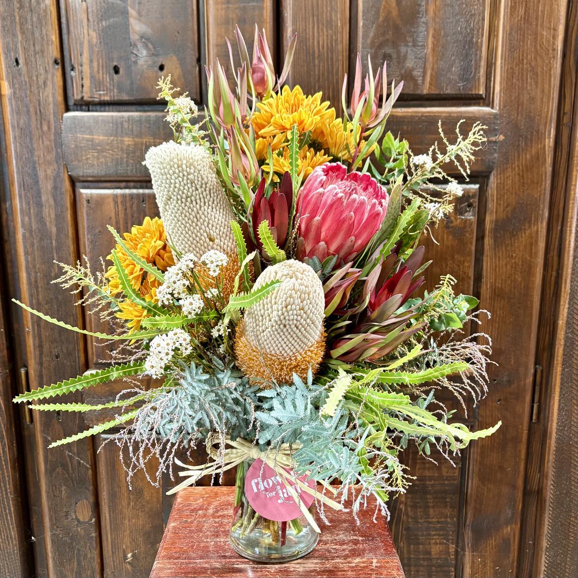 
                  
                    Rustic Native flower bouquet
                  
                